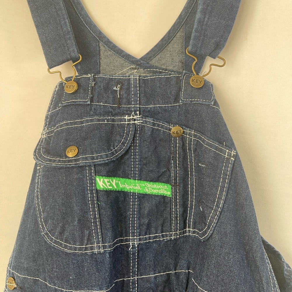 Classic‎ KEY Overalls 36x32 Blue Denim - Picture 5 of 12